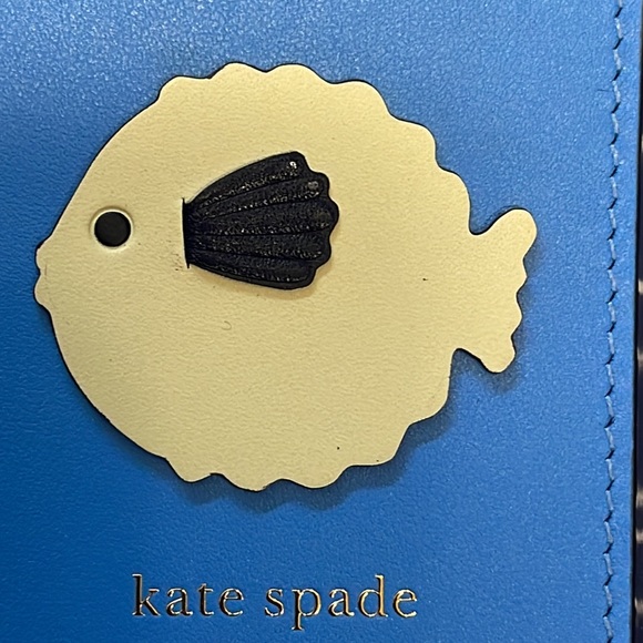 Kate Spade Puffer Fish Pocket/Card holder - Picture 3 of 3